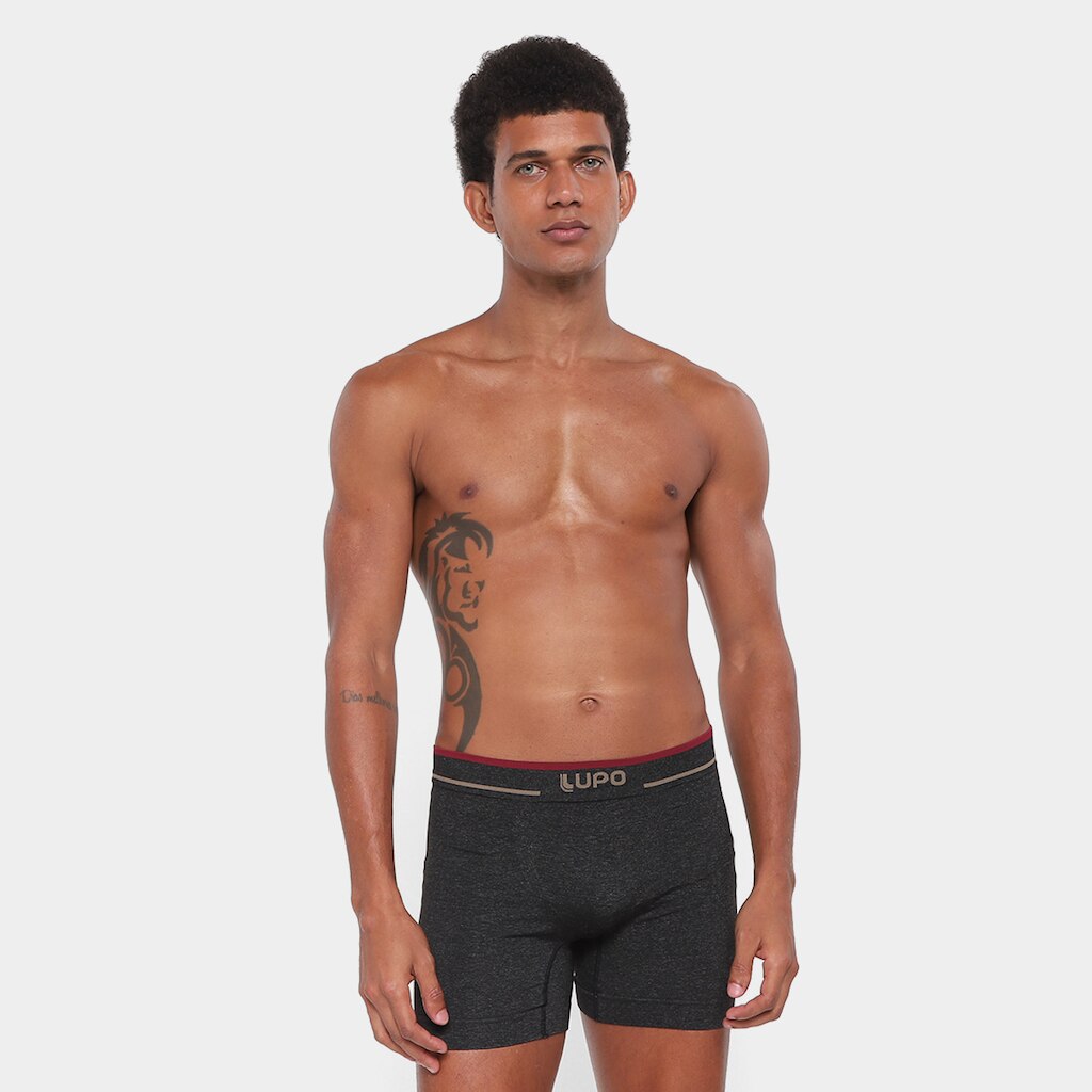 Cueca Boxer Lupo Sem Costura