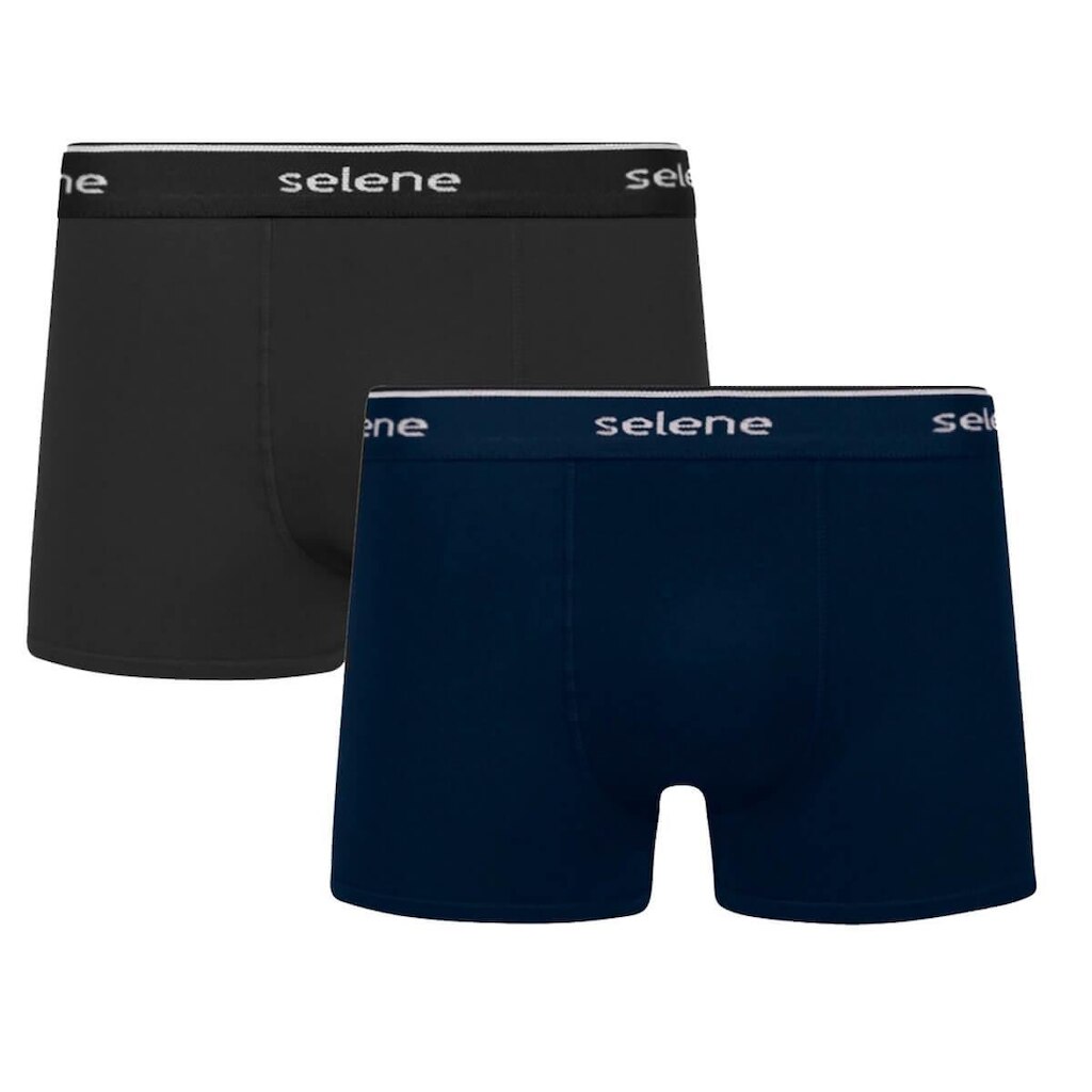 Cueca Boxer Masculina Kit 2 Peças Algodão Lead
