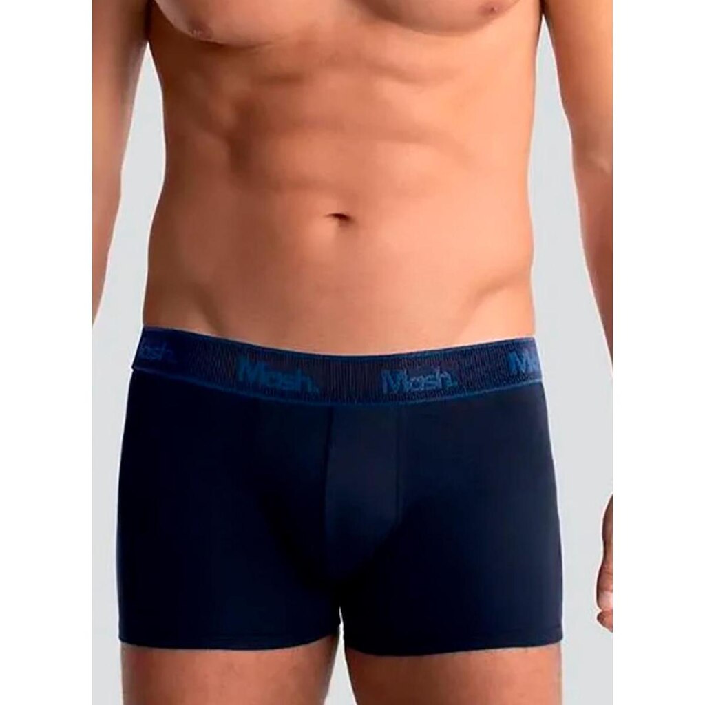 Cueca Boxer Mash 170.108 Masculina Elástico Canelado Cotton T. P/GG