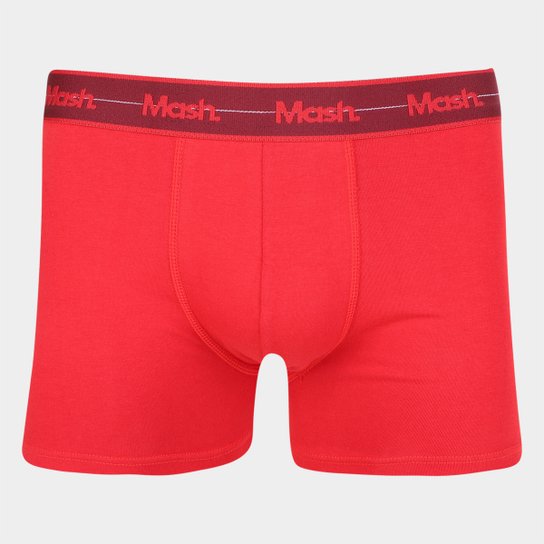Cueca Boxer Mash Lisa - Vermelho é ruim? Cueca Boxer Mash Lisa - Vermelho é boa?