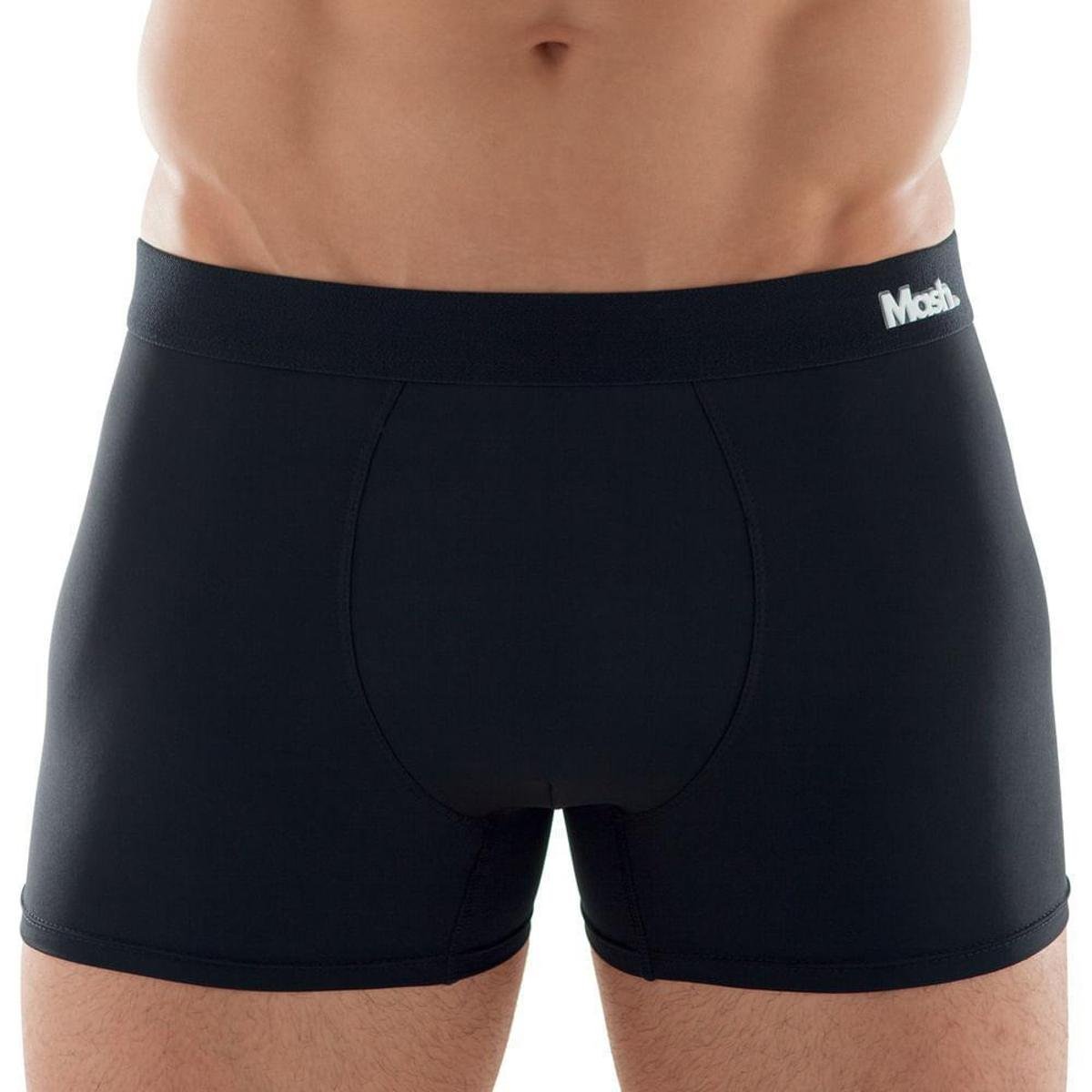 Cueca Boxer Mash Masculina Elástico Microfibra Menor preço em Cueca Boxer Mash Masculina Elástico Microfibra