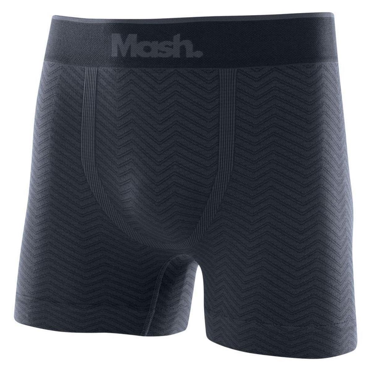 Cueca Boxer Microfibra Sem Costura Mash Masculina Menor preço em Cueca Boxer Microfibra Sem Costura Mash Masculina