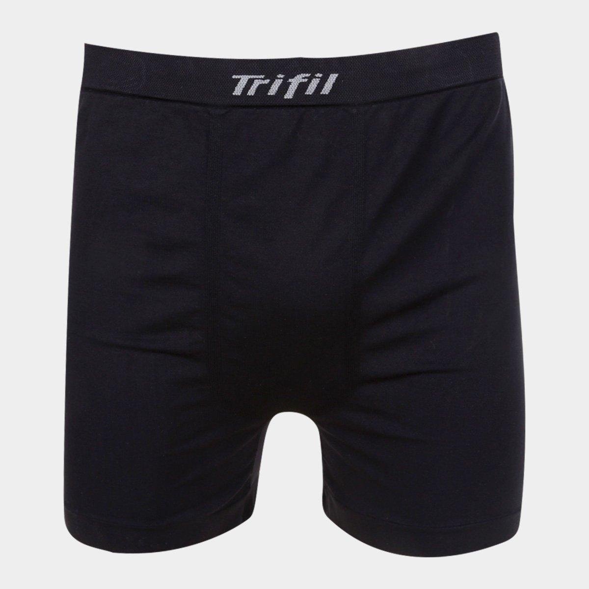 Cueca Boxer Plus Size Trifil Lisa Cinza Netshoes