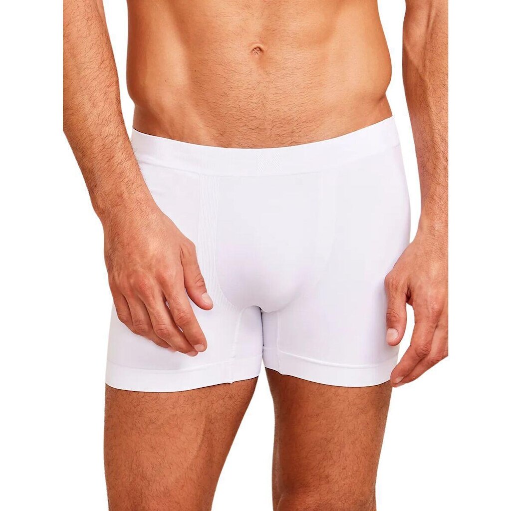 Cueca Boxer Sem Costura Em Microfibra Light - Preto - P