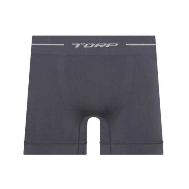 Cueca Boxer Torp Microfibra Sem Costura Chumbo - Ref 8001