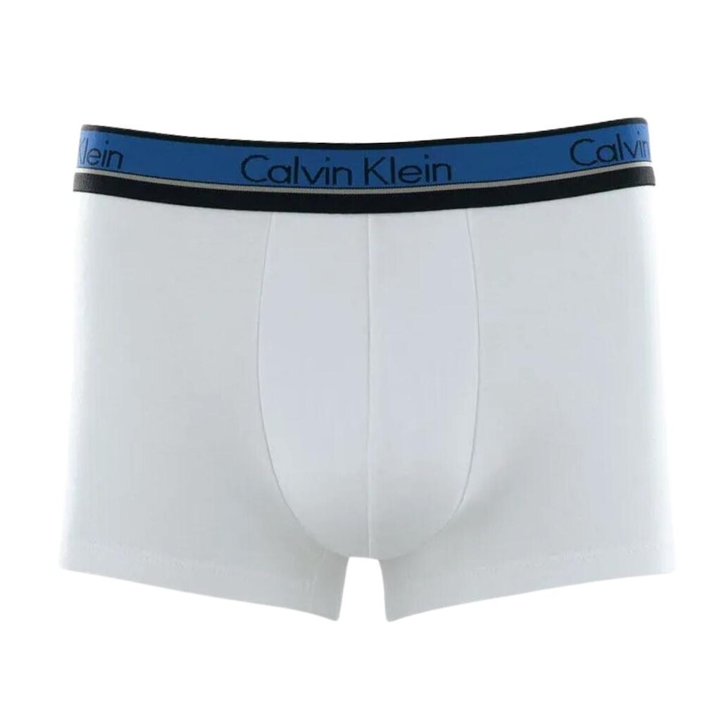 CUECA CALVIN KLEIN BOXER COTTON BRANCO