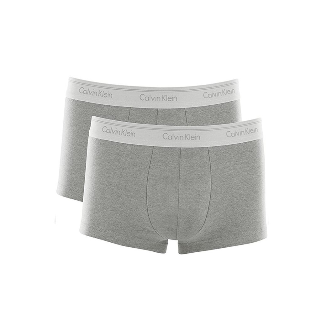 Cueca Calvin Klein Low Rise Trunk Cinza C11.02 CZ05 Pack 2UN