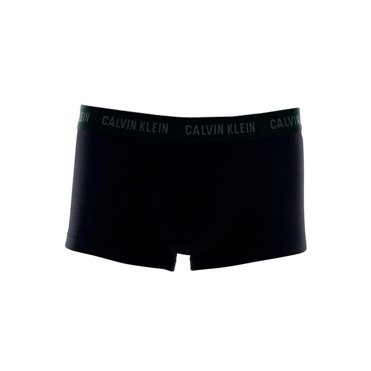 Cueca Calvin Klein Low Rise Trunk Classic Preta 1UN Menor preço em Cueca Calvin Klein Low Rise Trunk Classic Preta 1UN