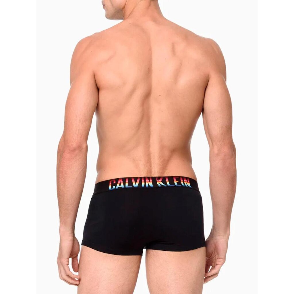 Cueca Calvin Klein Low Rise Trunk Cotton CK Pride Preta 1UN