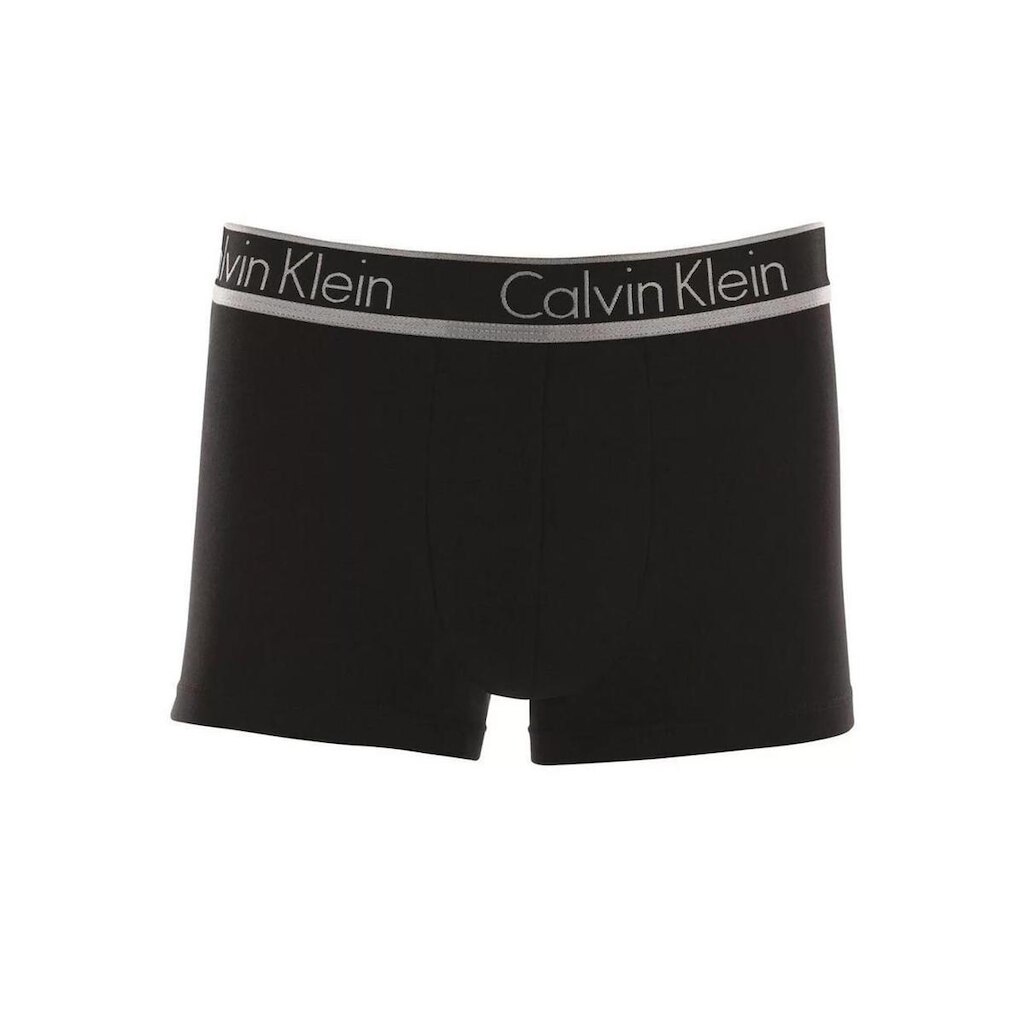 Cueca Calvin Klein Trunk Modal Prata Preta  C10.03 PT02 1UN