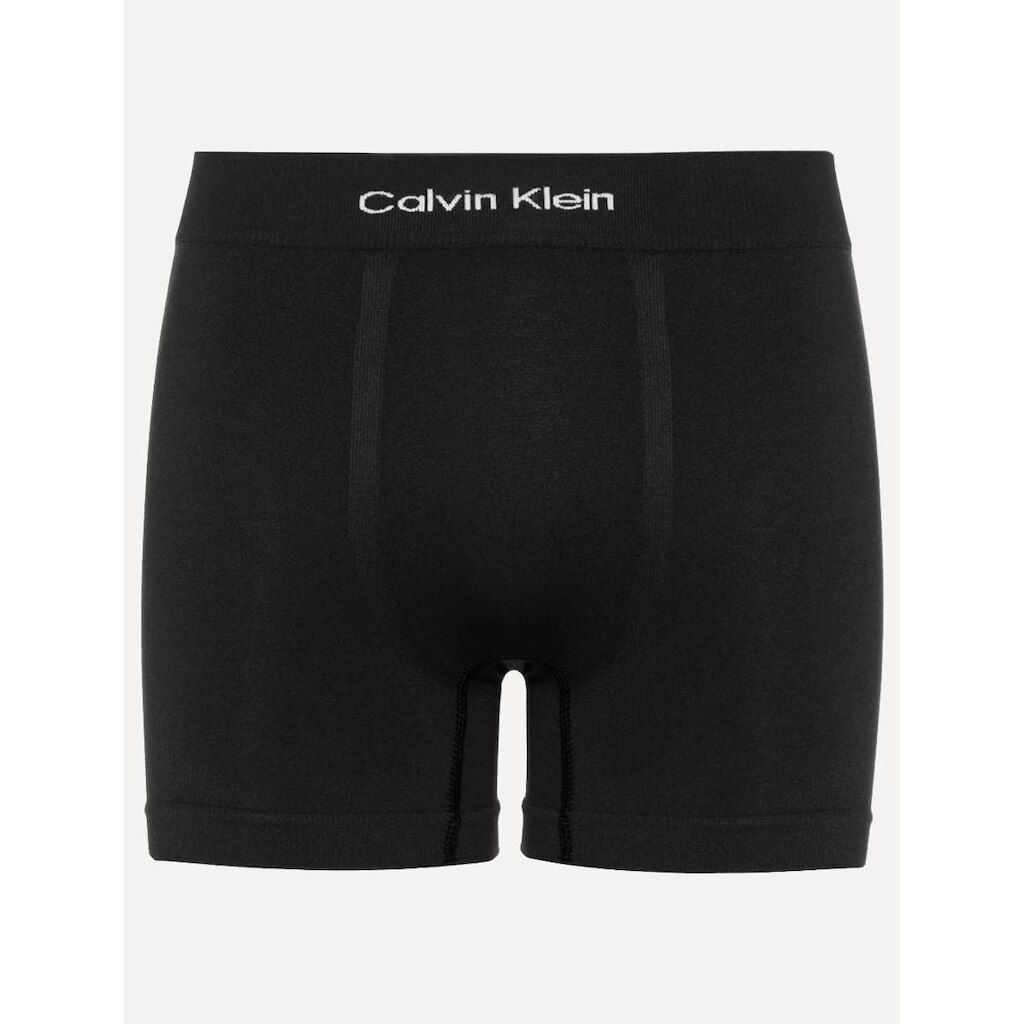 Cueca Calvin Klein Trunk Modern Logo Seamless Rib Preta