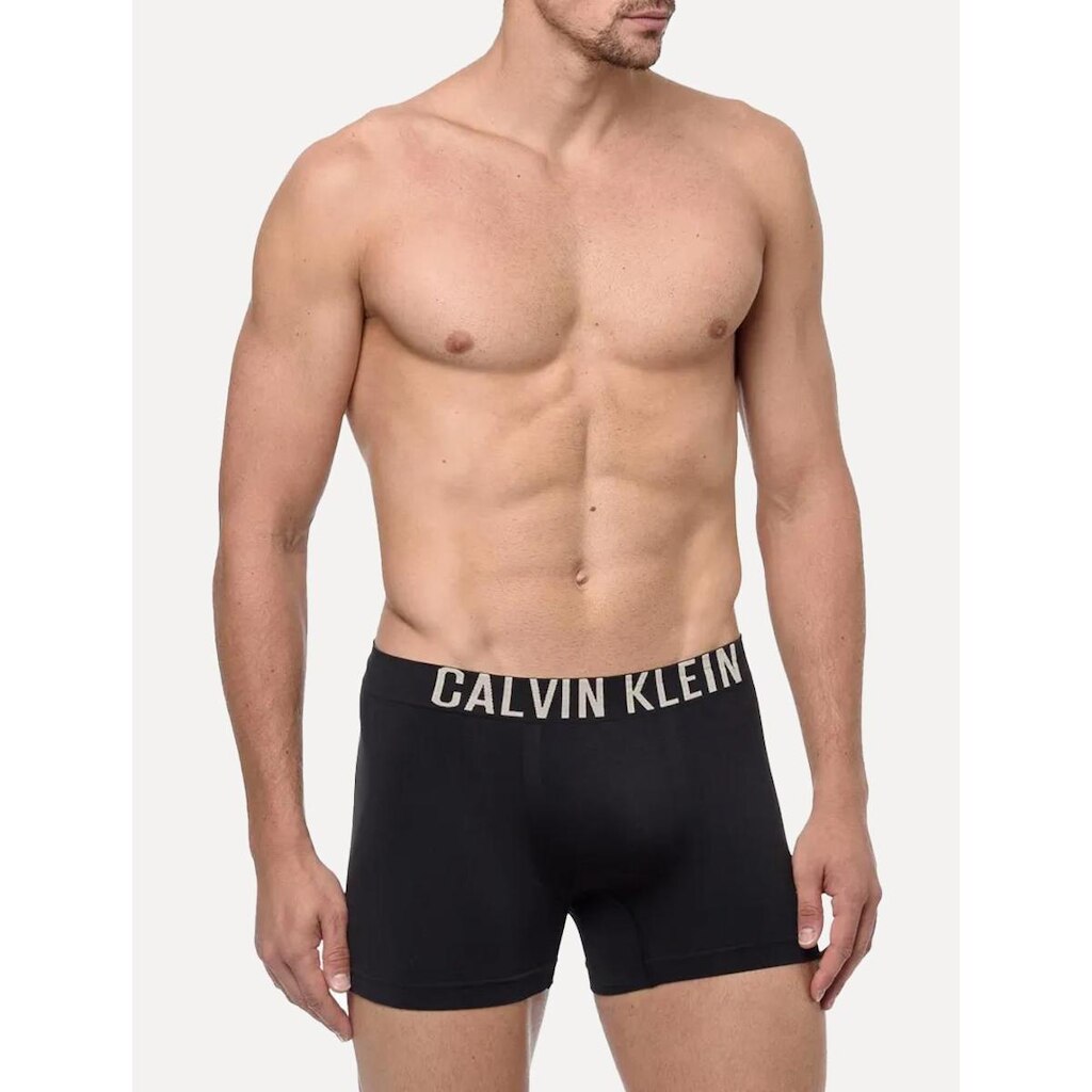 Cueca Calvin Klein Trunk Recycled Intense Power Preta Pack 3UN