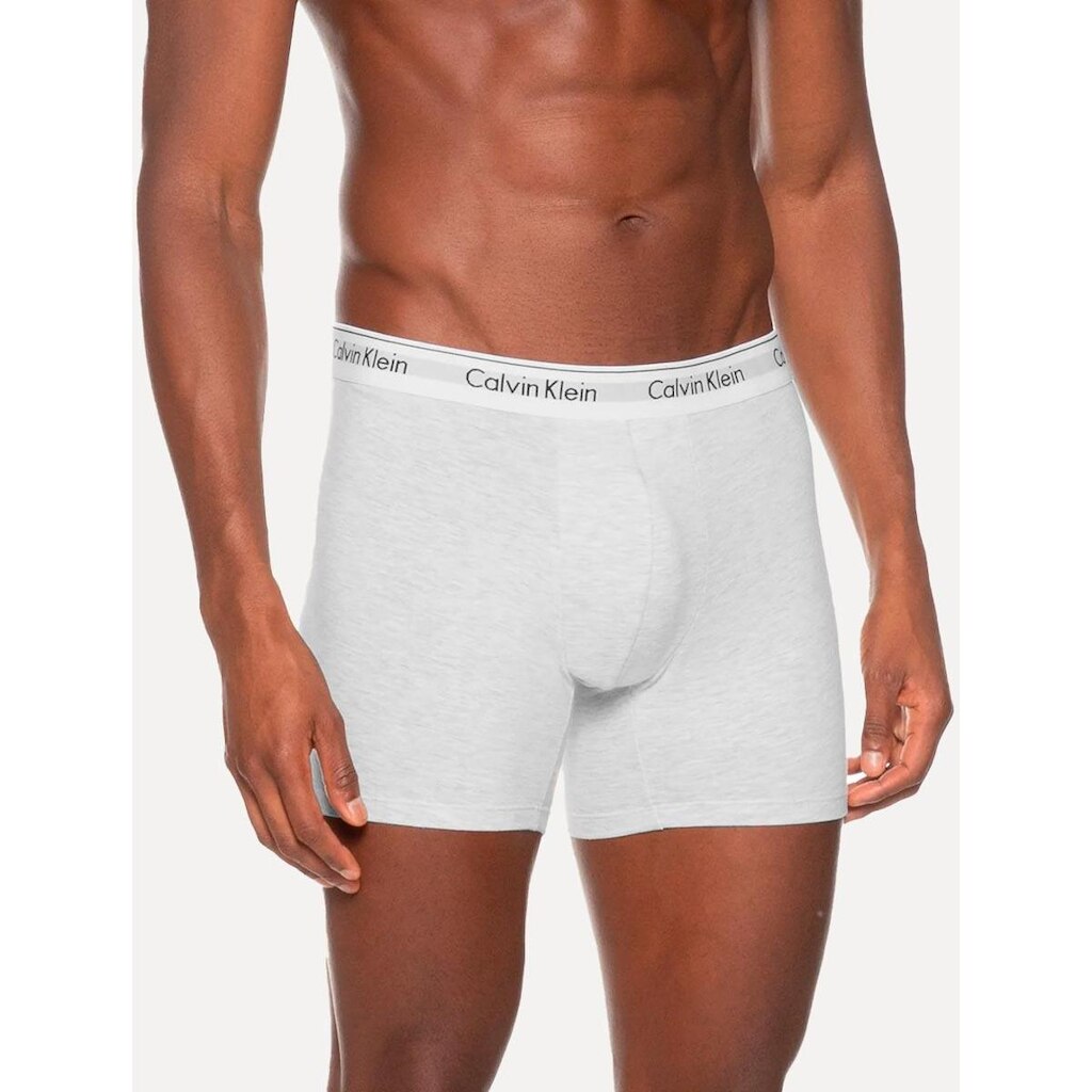 Cueca Calvin Klein Underwear Boxer Modern Cotton Cinza 1UN