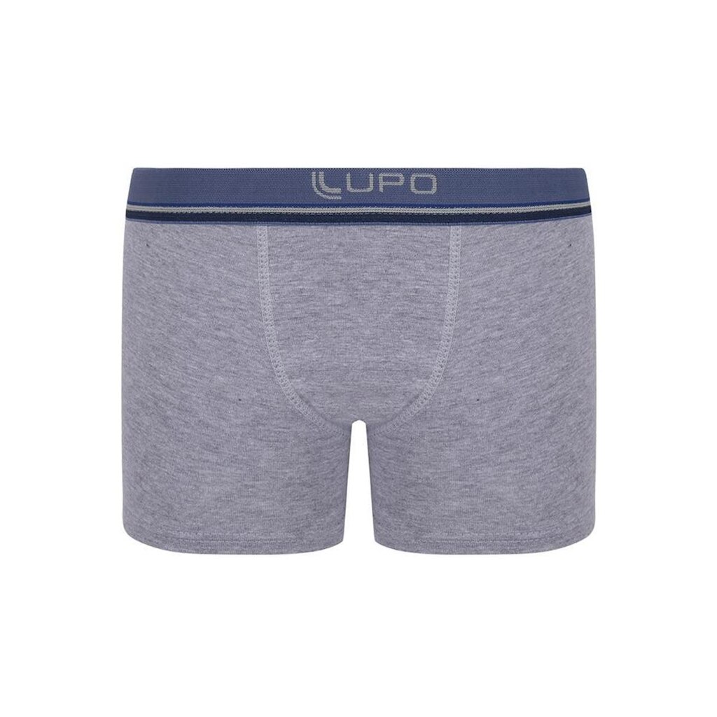 Cueca Infantil Lupo Boxer Cotton 141-002 Algodão Cós Suave