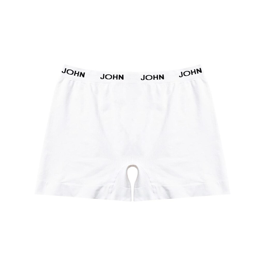 Cueca John John Boxer Poliamida Branca 1UN