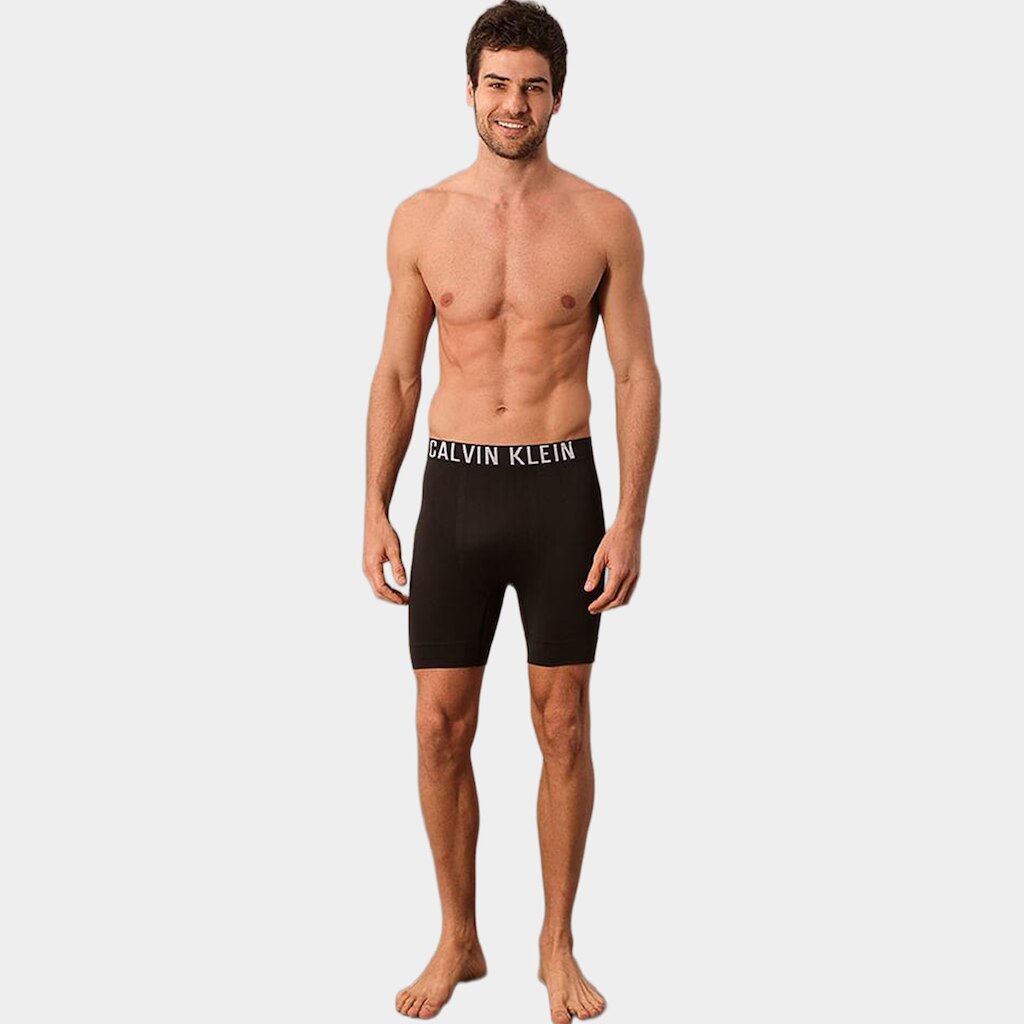 Cueca Long Boxer Calvin Klein Intense Power Seamless Masculina