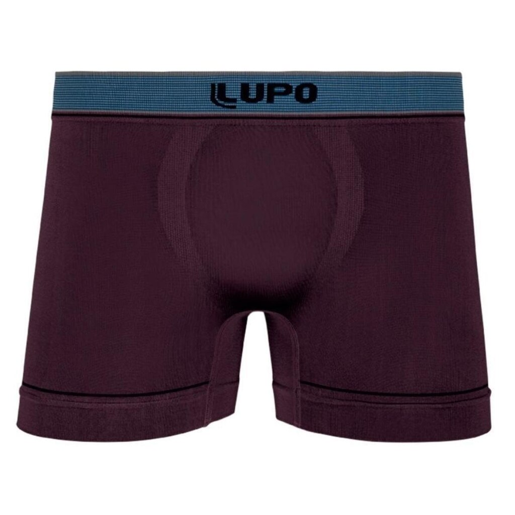 Cueca Lupo AM Boxer Microfibra Sem Costura Masculina 766-007