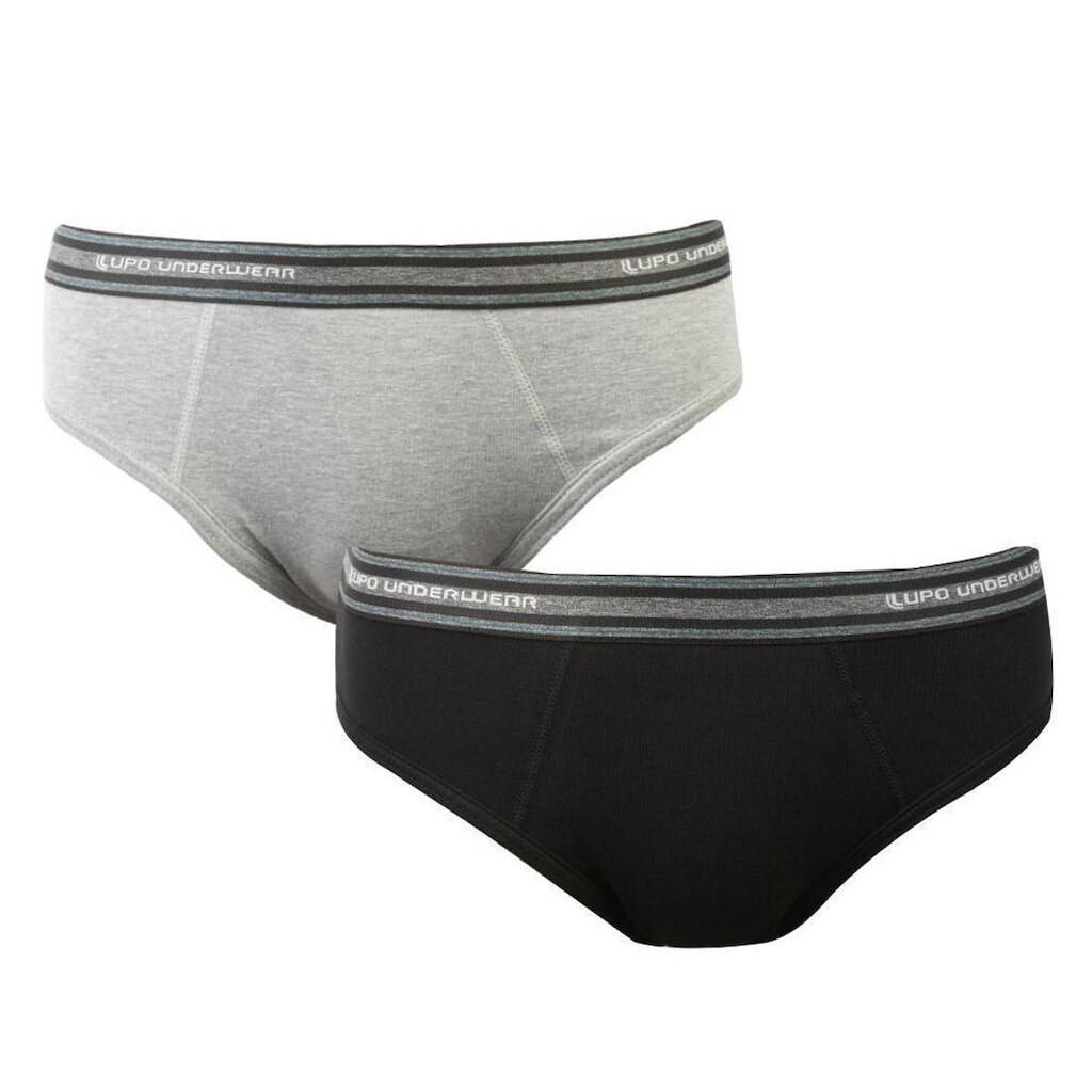 Cueca Lupo Slip Kit c/ 2 00524 CP
