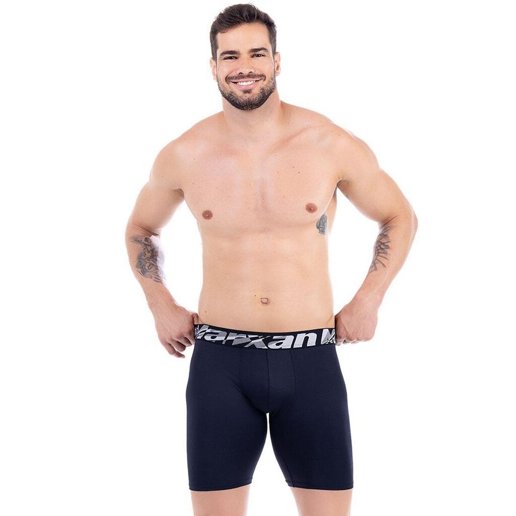 Cueca Marxan Boxer Sport Lisa Microfibra