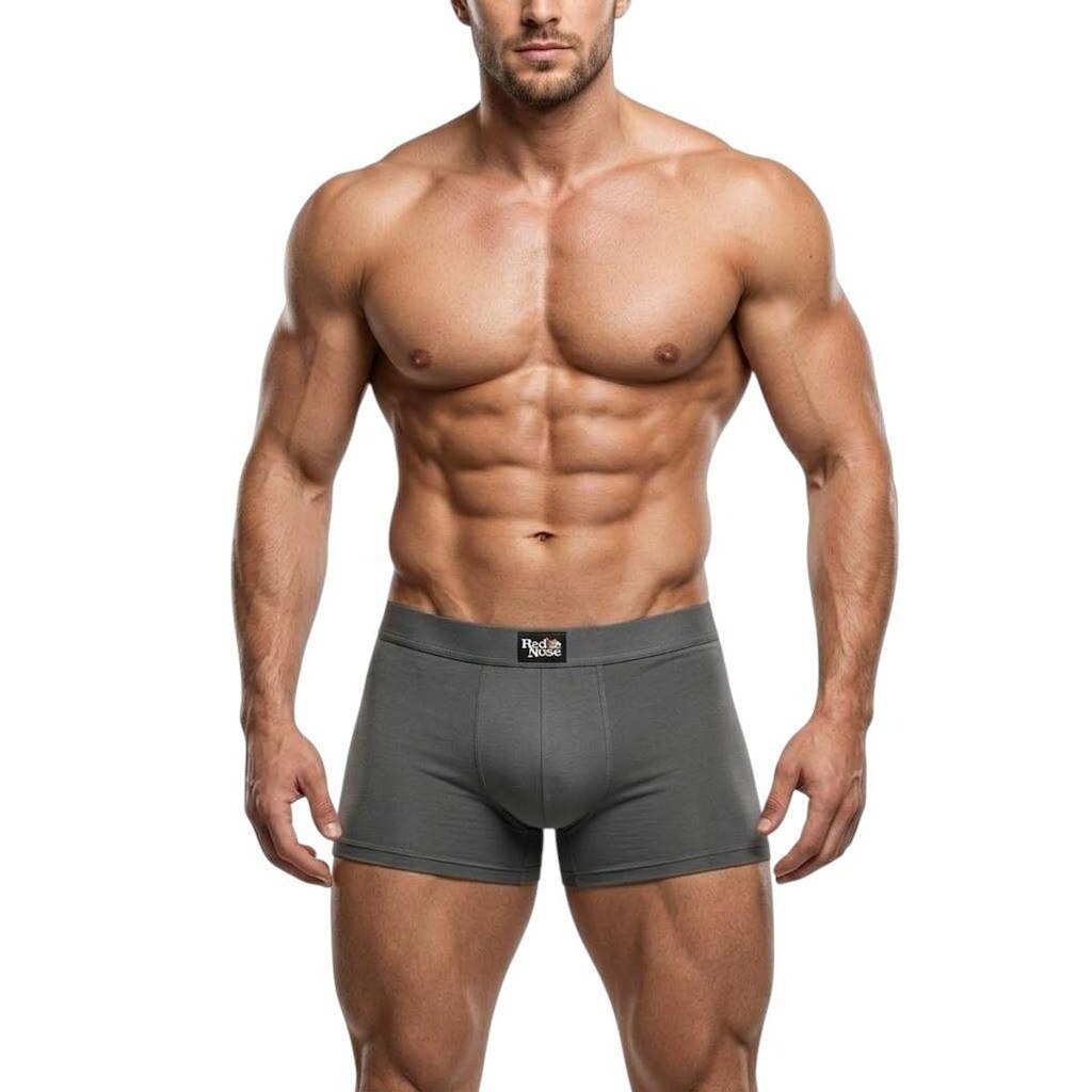 Cueca Masculina Boxer Cotton Box Algodão Red Nose Unidade