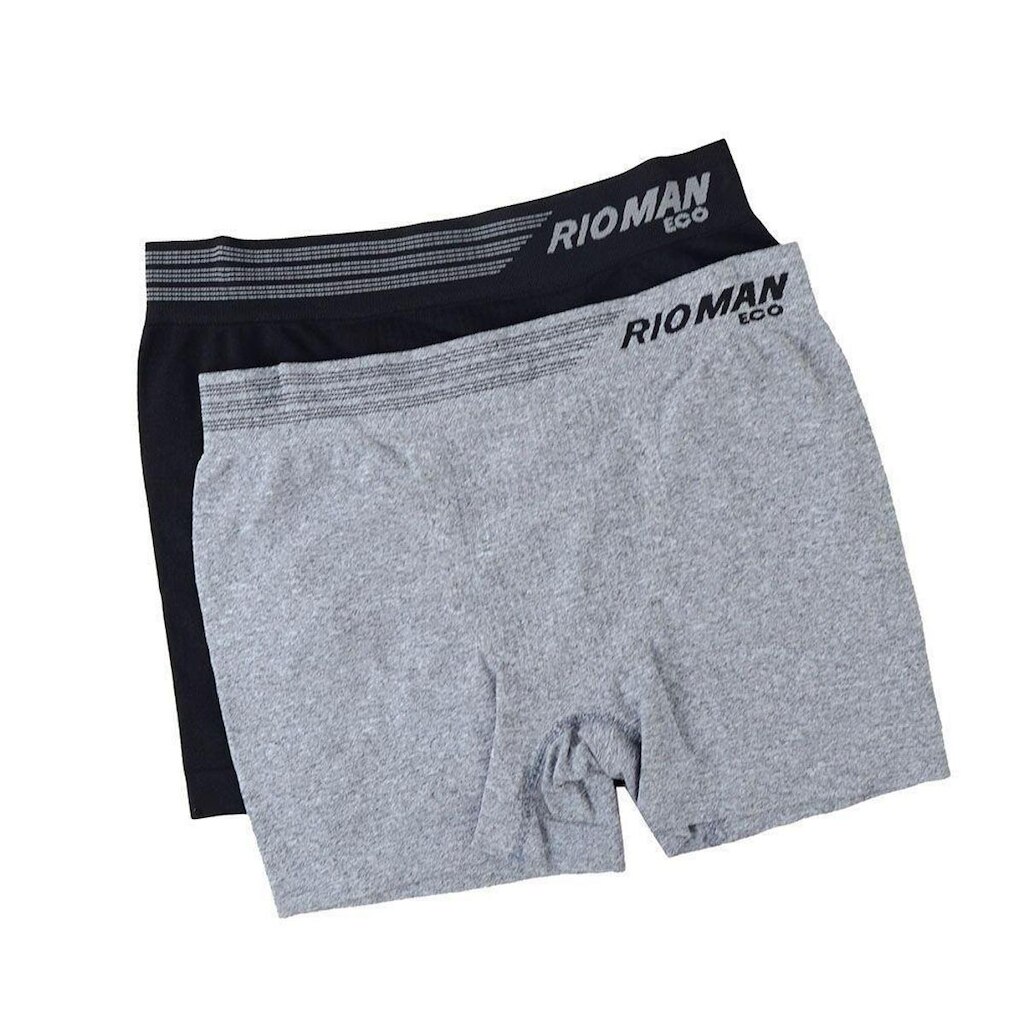 Cueca Masculina DelRio Boxer Eco kit com 2 - BX5429SD1