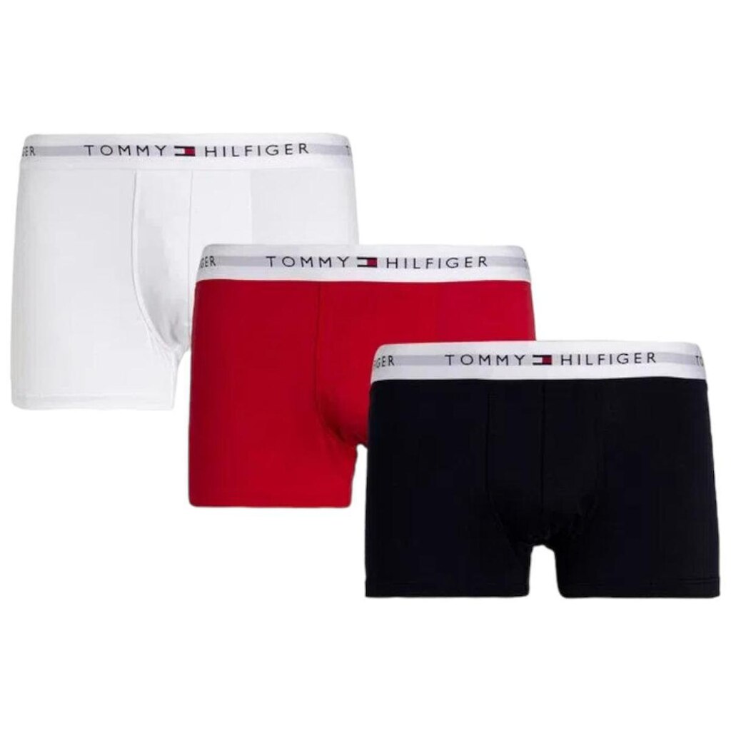 Cueca Masculina Tommy Hilfiger Pack C/3 Trunk