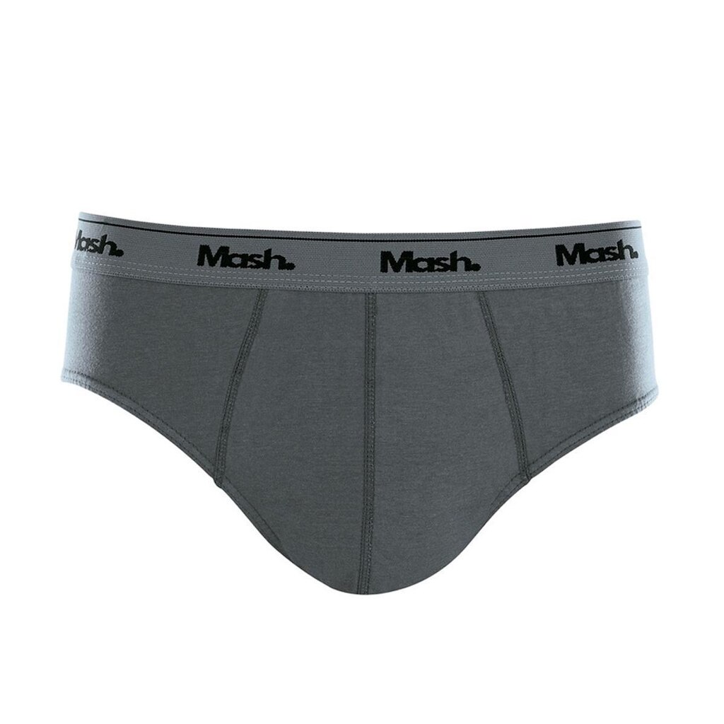 Cueca Mash 73.58 Slip Confortável Malha 100% Algodão