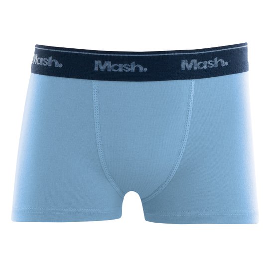 Cueca Mash Boxer Infantil - Azul Claro é ruim? Cueca Mash Boxer Infantil - Azul Claro é boa?