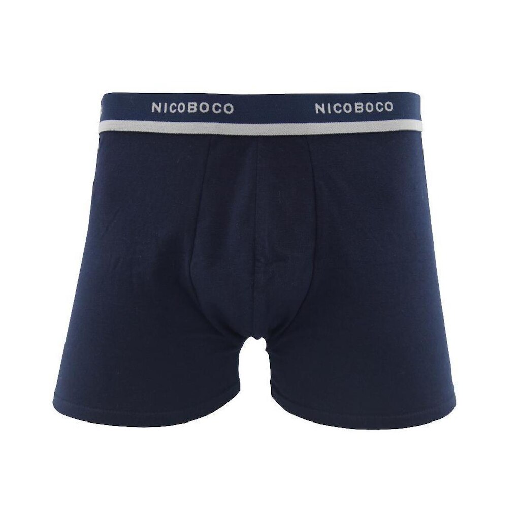 Cueca Nicoboco Boxer Cotton Azul - Original