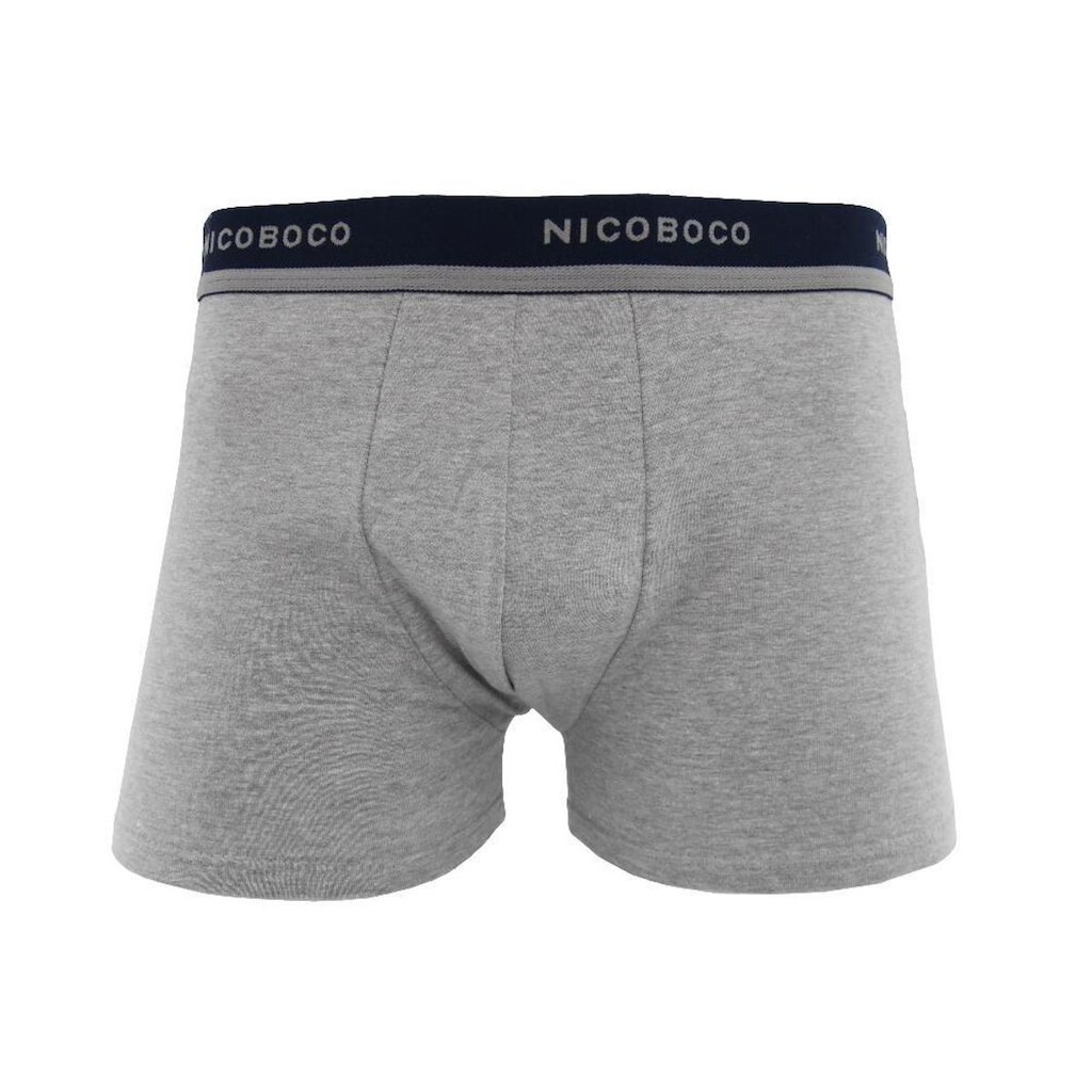 Cueca Nicoboco Boxer Cotton Cinza - Original