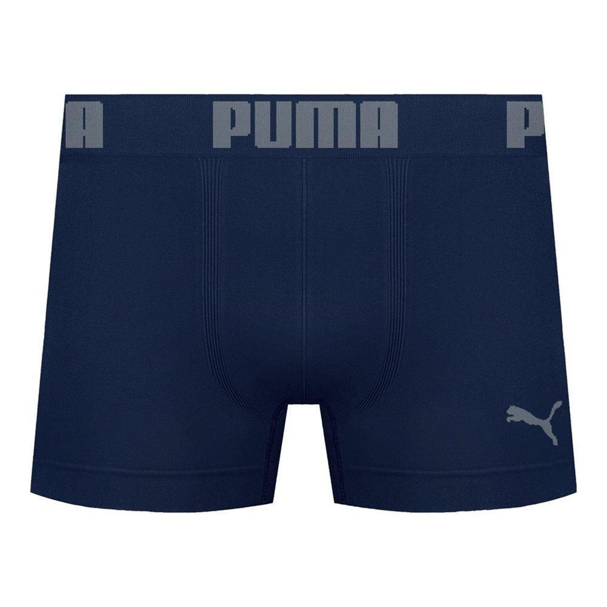 Cueca Puma Boxer Sem Costura Masculina