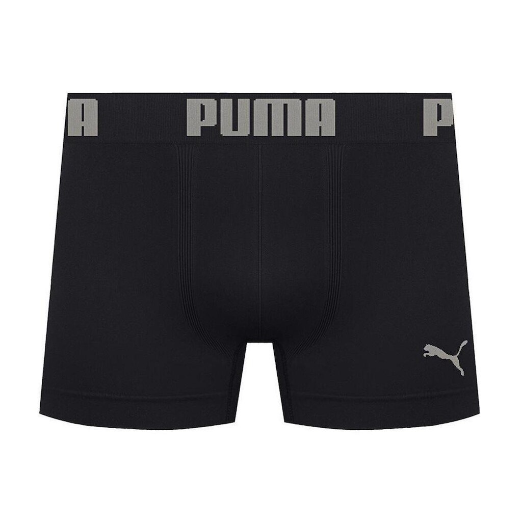 Cueca Puma Boxer Sem Costura Masculina