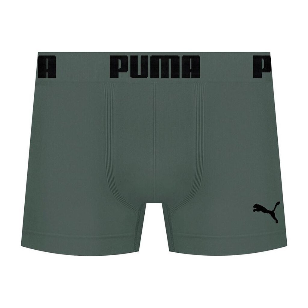 Cueca Puma Boxer Sem Costura Masculina
