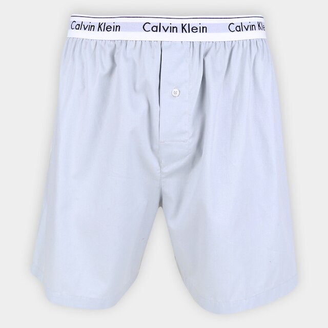 Cueca Samba Canção Calvin Klein Tricoline Lisa - Cinza Claro é boa?