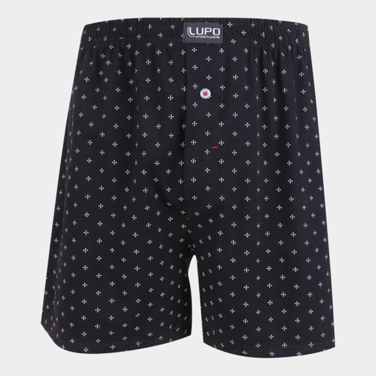 Cueca Samba Canção Lupo Estampada - Preto é ruim? Cueca Samba Canção Lupo Estampada - Preto é boa?