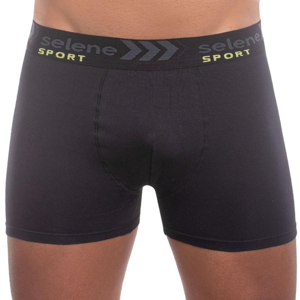 Cueca Selene  Boxer Em Algodão Sport Masculina