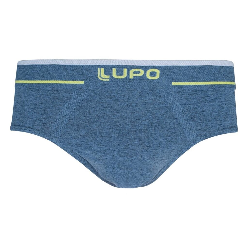 Cueca Slip Adulto Microfibra Sem Costura - Lupo
