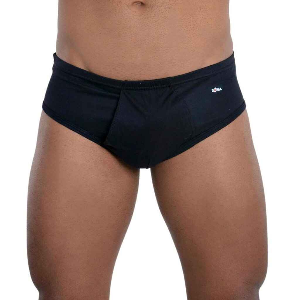 Cueca slip light com abertura em algodão masculina Zorba