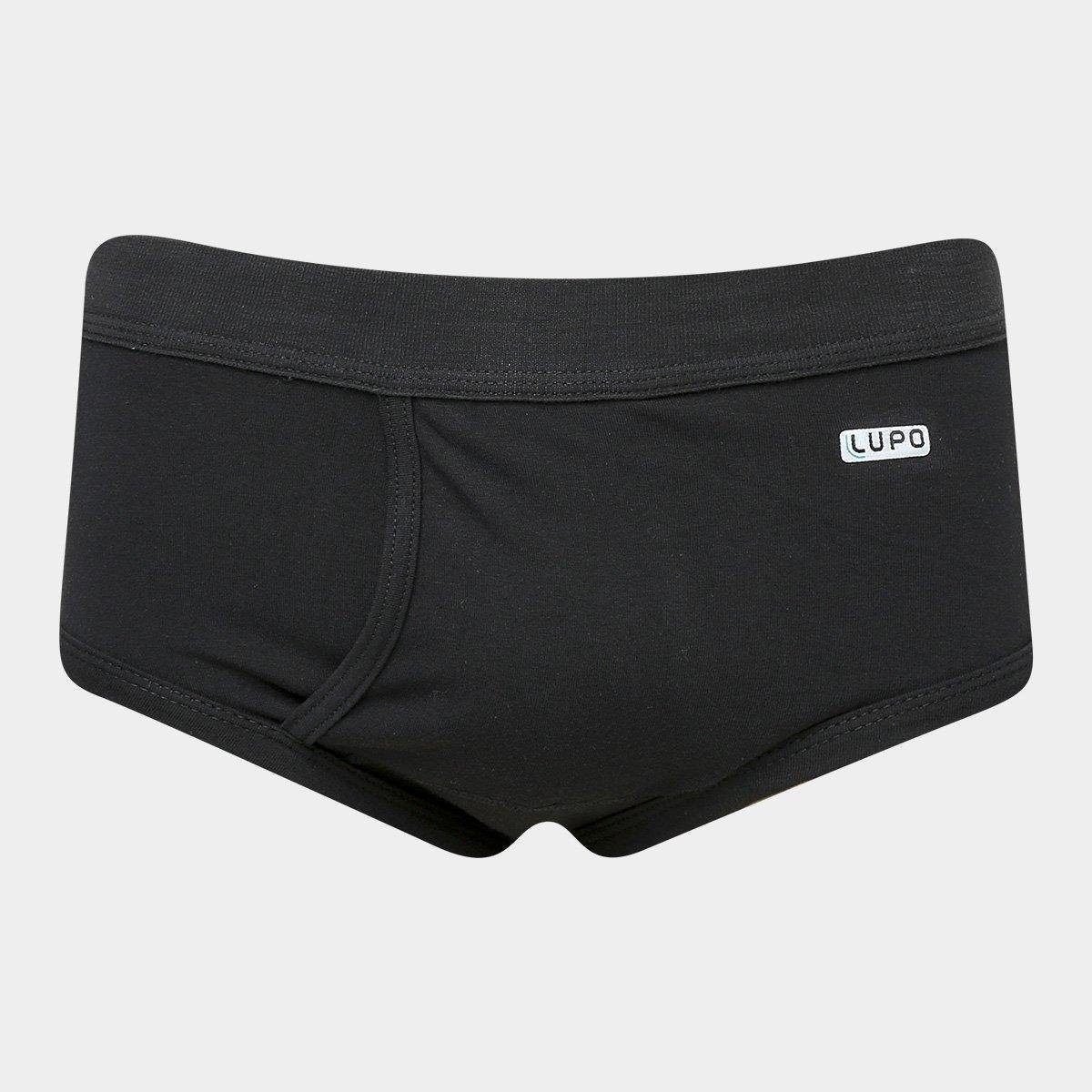 Cueca Slip Lupo Algodão Com Abertura