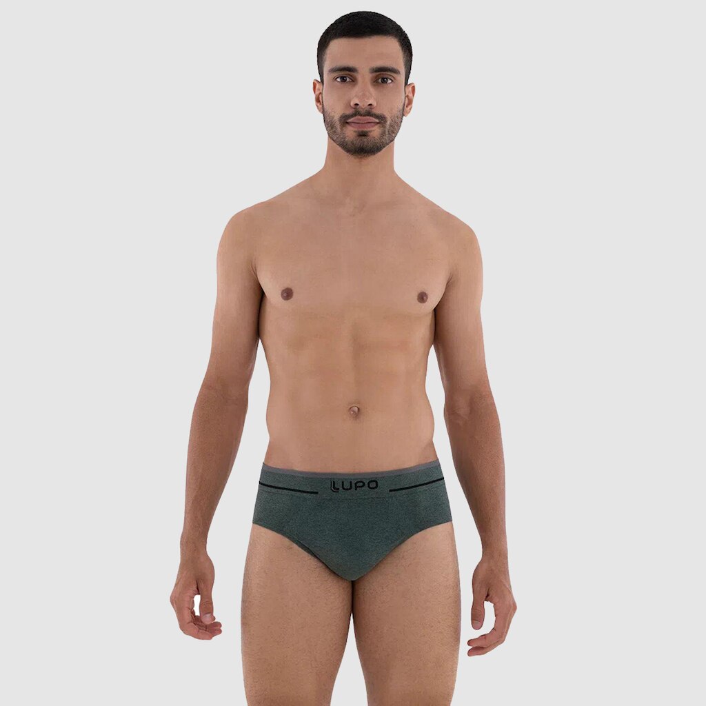 Cueca Slip Lupo Sem Costura