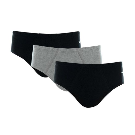 Cueca Slip Mash Ref. 010.20 - Kit Com 9 - Cinza+Preto é ruim? Cueca Slip Mash Ref. 010.20 - Kit Com 9 - Cinza+Preto é boa?