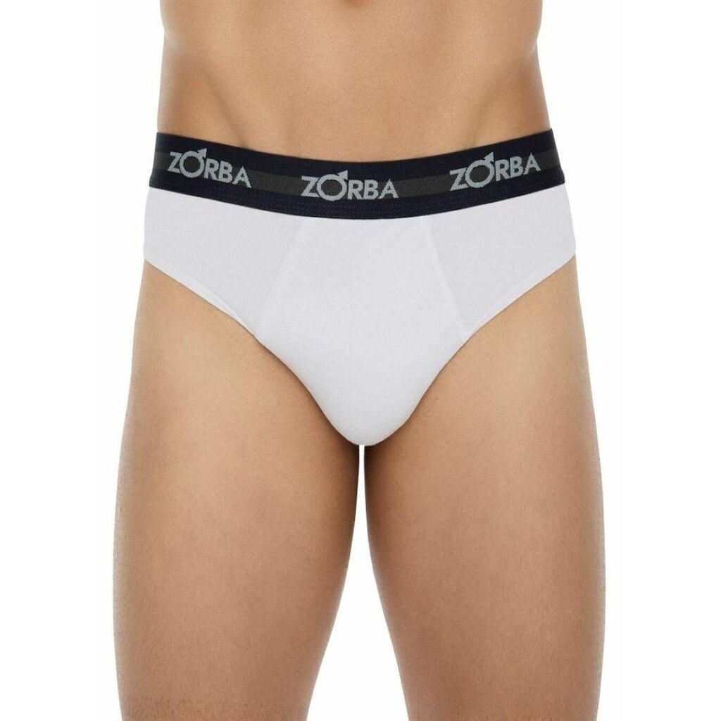 Cueca Slip Zorba 0764 Adulto Max Algodão T. P/XGG