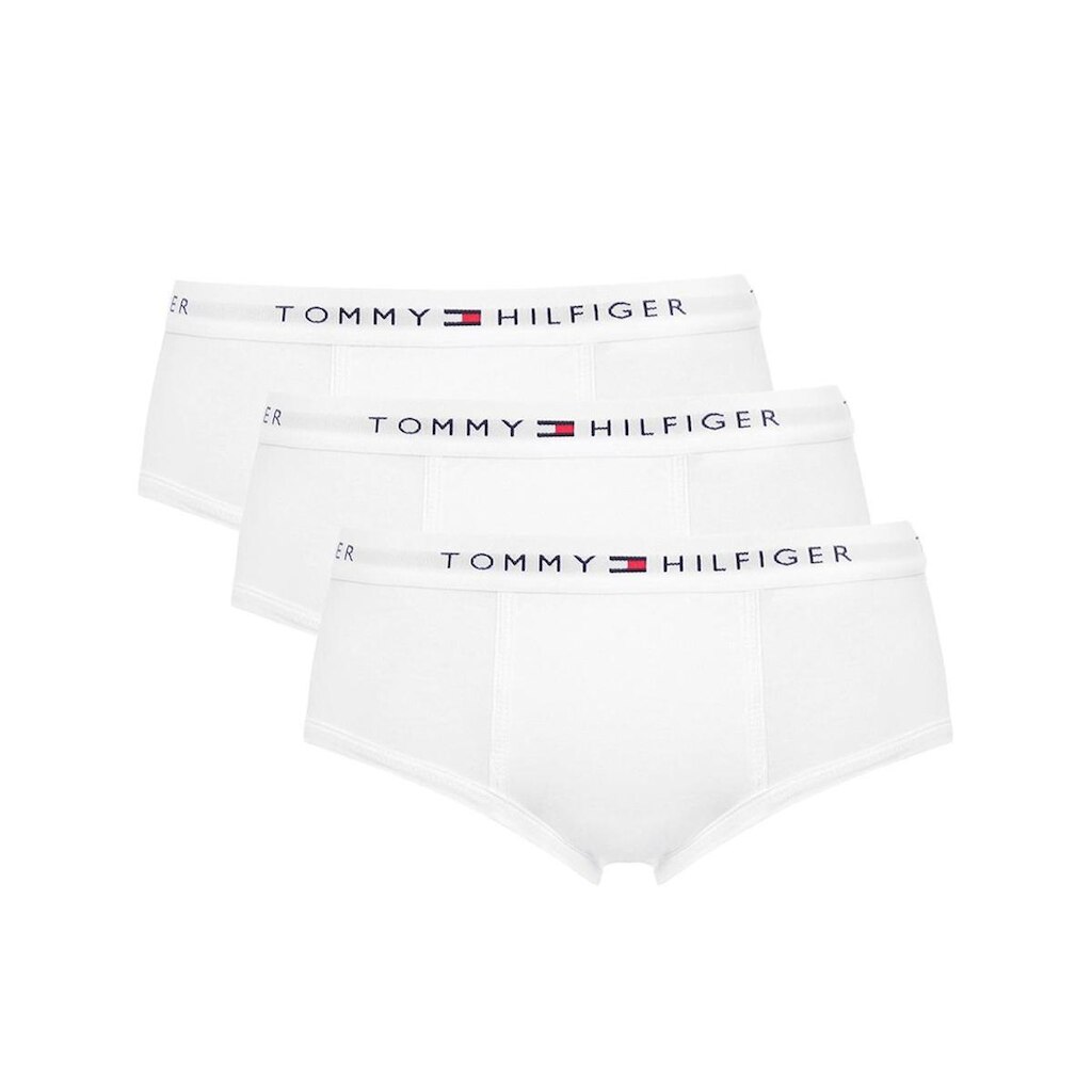 Cueca Tommy Hilfiger Cotton Stretch Brief Branca Pack 3UN