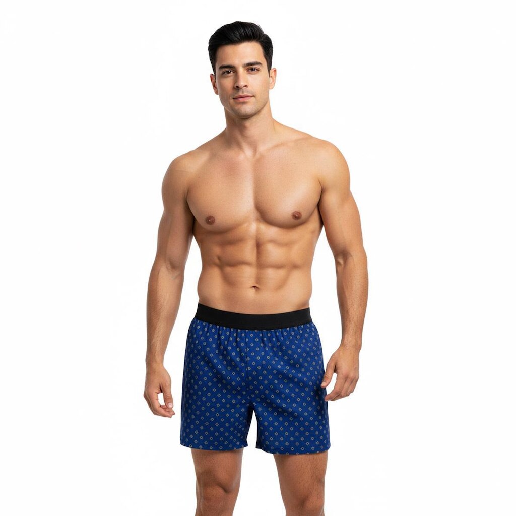 Cueca Vierge Samba-Canção Microfibra Estampada 0299