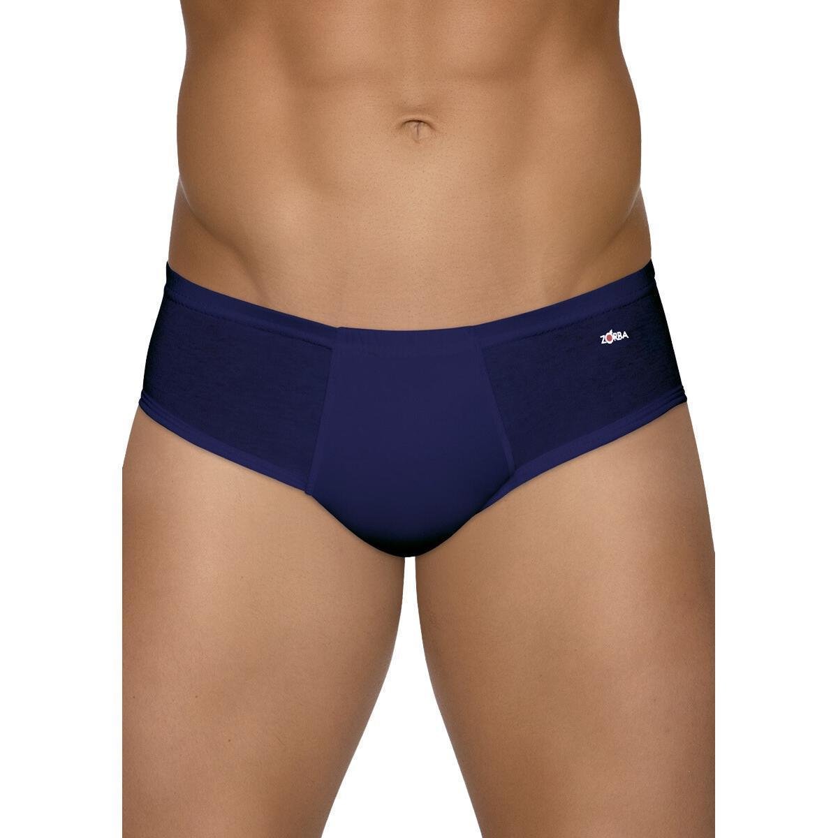 Cueca Zorba Slip 172 Light 100% Algodão Com Abertura Menor preço em Cueca Zorba Slip 172 Light 100% Algodão Com Abertura