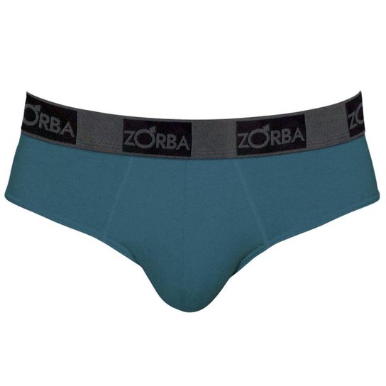Cueca Zorba Slip Plus - Azul é ruim? Cueca Zorba Slip Plus - Azul é boa?