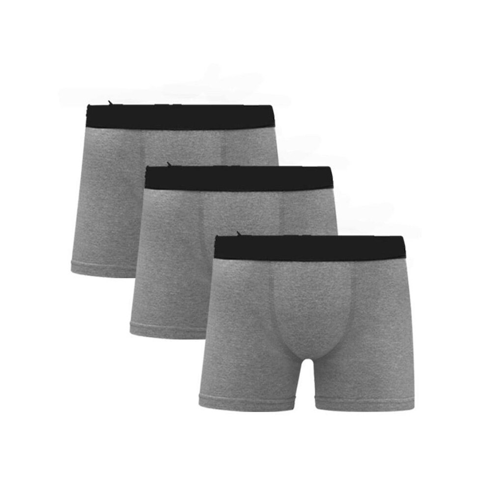 Cuecas Boxer Algodão Com Poliester C5 3 Unidades