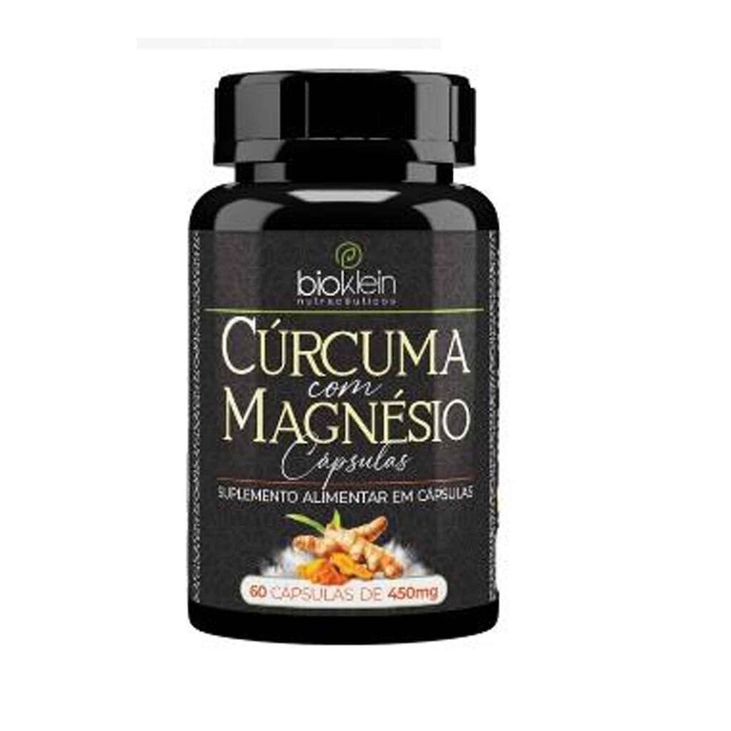 Cúrcuma com Magnésio 60 cápsulas Bioklein