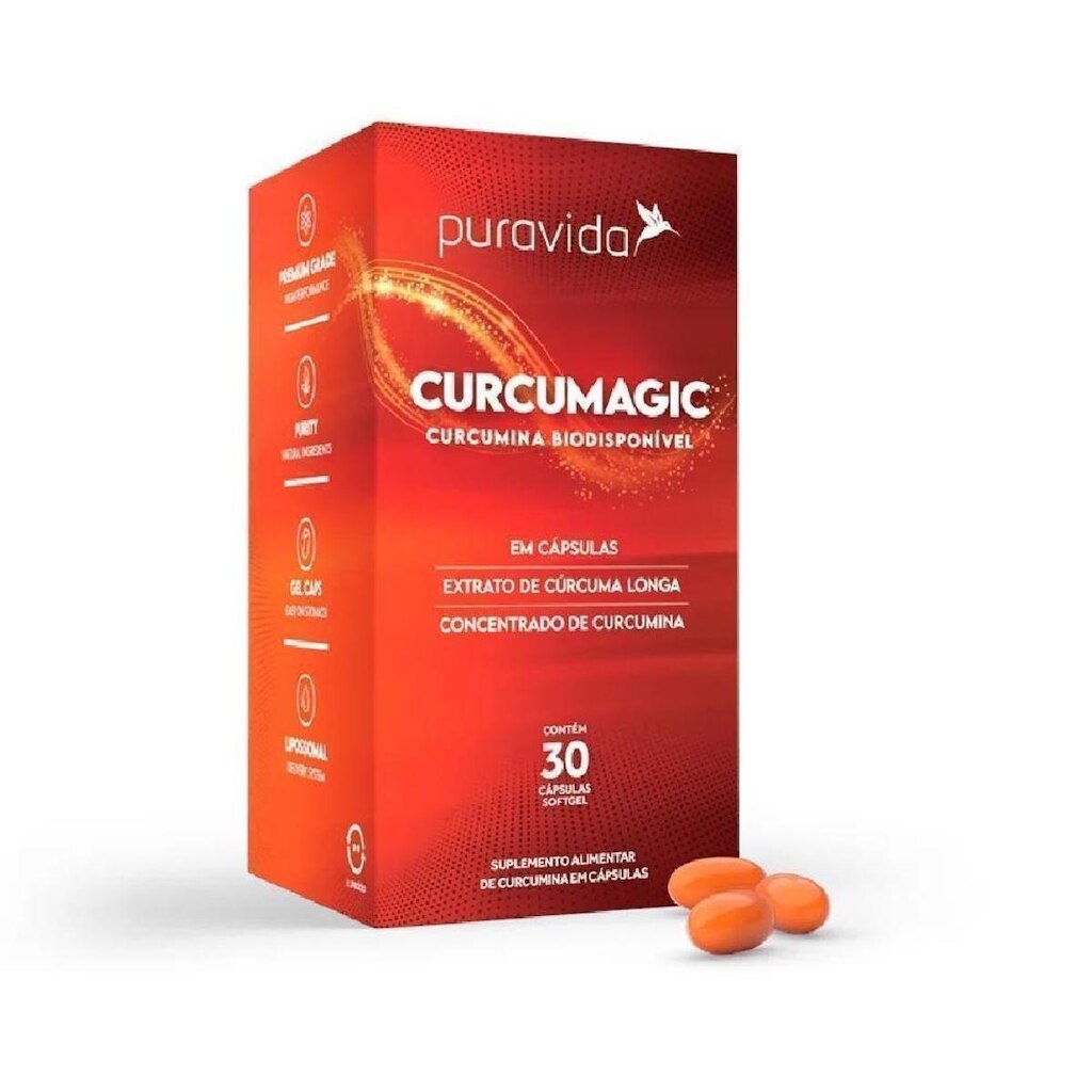 Curcumagic - Puravida 30 cápsulas