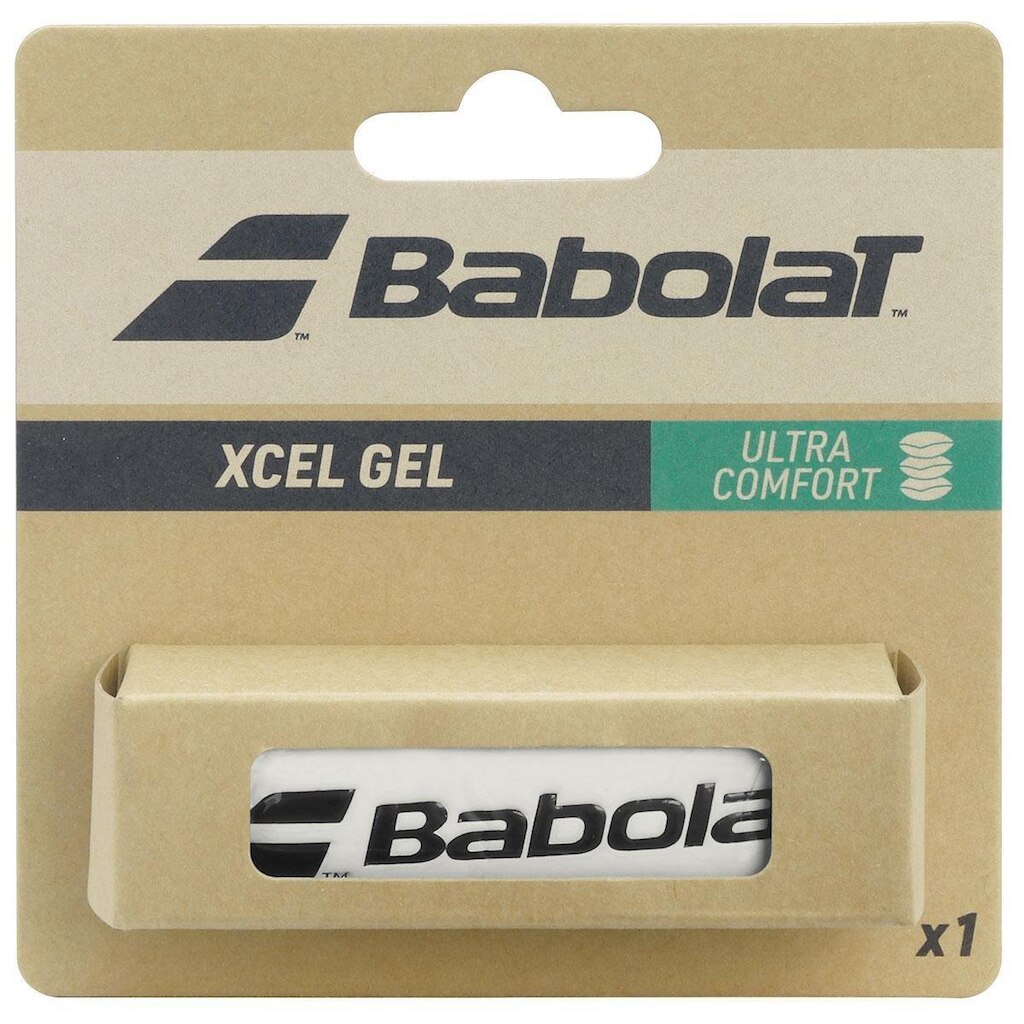 Cushion Grip Babolat Xcel Gel Comfort Branco e Preto